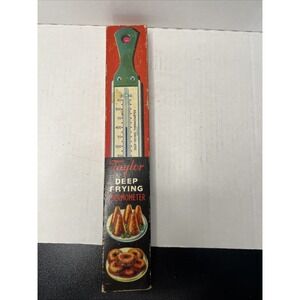 Vintage TAYLOR Candy Thermometer Made in USA Original Box (Bx 10)